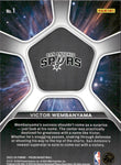 2023-24 Victor Wembanyama Panini Prizm DEEP SPACE ROOKIE RC #1 San Antonio Spurs