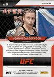 2021 Joanne Calderwood Panini Prizm UFC NEON GREEN 14/75 #94 Flyweight