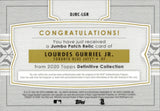 2020 Lourdes Gurriel Jr. Topps Definitive JERSEY 25/35 RELIC #DJRC-LGR Toronto Blue Jays
