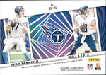 2023 Will Levis Ryan Tannehill Panini Illusions DEJA VU DUAL JERSEY RELIC #DV-TL Tennessee Titans