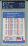 1987 Steve Carlton Fleer Update GLOSSY PSA 10 #U-17 Cleveland Indians HOF 2841