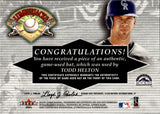2001 Todd Helton Fleer Platinum LUMBERJACKS BAT RELIC #_TOHE Colorado Rockies