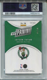 2025 Jayson Tatum Panini NSCC VIP GOLD PURPLE SPARKLE 05/50 PSA 10 #16 Boston Celtics 4414