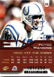 1999 Peyton Manning Playoff Absolute EXP TOOLS OF THE TRADE #108 Indianapolis Colts HOF