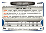 2013 Aaron Judge Bowman Chrome ROOKIE RC #BDPP19 New York Yankees *NRMT*