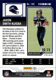 2023 Jaxon Smith-Njigba Panini Zenith CONTENDERS OPTIC RED PREVIEW VARIATION ROOKIE AUTO 16/23 AUTOGRAPH RC #140 Seattle Seahawks