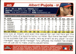 2004 Albert Pujols Topps Chrome #40 St. Louis Cardinals 2