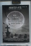 2025 Ric Flair Wild Card Haunted Hits MONSTER HUNT BLUE LASER 1/1 ONE OF ONE #HHCA-RF WWE Legend