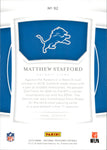 2019 Matthew Stafford Panini National Treasures GOLD 28/35 #92 Detroit Lions