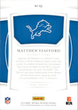 2019 Matthew Stafford Panini National Treasures GOLD 28/35 #92 Detroit Lions