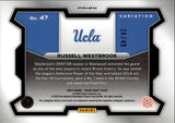 2024 Russell Westbrook Panini Prizm Draft Picks VARIATION ORANGE PULSAR 24/49 #47 Sacramento Kings