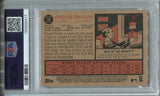 2011 Freddie Freeman Topps Heritage ROOKIE RC PSA 10 #76 Atlanta Braves 0417