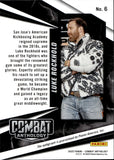 2025 Luke Rockhold Panini Combat Anthology SILVER FOIL AUTO AUTOGRAPH #6 Middleweight
