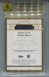 2024 Derek Jeter Topps Definitive FRAMED AUTO 21/50 AUTOGRAPH BGS 9.5/10 #DCFA-DJ New York Yankees HOF 4760