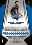 2017-18 Wesley Iwundu Panini Prizm HOLO SILVER ROOKIE AUTO AUTOGRAPH #74 Orlando Magic 2