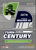 2022 Kenneth Walker III Donruss Elite ROOKIE TURN OF THE CENTURY AUTO 167/199 AUTOGRAPH RC #TC-18 Seattle Seahawks