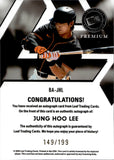 2024 Jung Hoo Lee Leaf Press Pass Premium ROOKIE AUTO 149/199 San Francisco Giants #BA-JHL