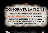 2015 Konnor Topps WWE Undisputed ATTITUDE SHIRT AUTO AUTOGRAPH RELIC #UAR-KO Monday Night Raw