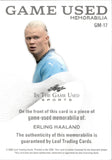 2025 Erling Haaland Relic Leaf In The Game Used #GM-17 54/65 GAME USED MEMORABILIA
