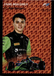 2024 Zane Maloney Topps Chrome Formula 1 BLACK REFRACTOR 4/10 #1954-25