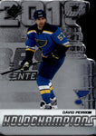 2022-23 David Perron Upper Deck SPx HOLOCHAMPIONS 288/299 St. Louis Blues #HC-DP