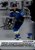 2022-23 David Perron Upper Deck SPx HOLOCHAMPIONS 288/299 St. Louis Blues #HC-DP
