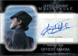 2020 Amanda Hale as Officer Kandia Autograph Topps Star Wars Masterwork #A-HA AUTO 1
