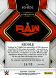 2024 Riddle Panini Select RED AUTO 16/99 #SG-RDL