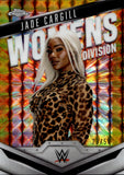 2025 Jade Cargill Topps Chrome WOMENS DIVISION GOLD GEOMETRIC REFRACTOR 23/50 #WD-JAD