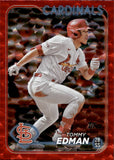2024 Tommy Edman Topps Series 2 RED FOILBOARD 103/199 #491 St. Louis Cardinals