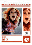 2023 Becky Lynch Panini Chronicles WWE HOLO SILVER FOIL 10/25 #4 Monday Night Raw
