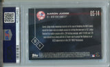 2017 Aaron Judge Topps Now OFF-SEASON ROOKIE RC PSA 10 #OS-14 New York Yankees 2560