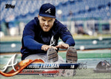 2018 Freddie Freeman Topps Series 2 SP VARIATION #510 Atlanta Braves