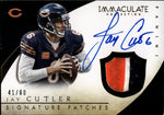 2015 Jay Cutler Panini Immaculate SIGNATURE PATCHES AUTO 41/60 AUTOGRAPH GAME USED RELIC #JC Chicago Bears *NRMT*