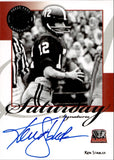 2008 Ken Stabler Press Pass Legends SATURDAY SIGNATURES AUTO AUTOGRAPH #SS-KS Alabama Crimson Tide