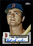 2021 Carl Yastrzemski Topps Chrome Platinum Anniversary AUTO AUTOGRAPH #PA-CY Boston Red Sox HOF