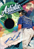 2022 J.D. Martinez Panini Diamond Kings GOLD ARTISTIC JERSEY AUTO 10/20 AUTOGRAPH RELIC #AEMS-JD Boston Red Sox