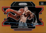 2022 John Cena Panini Prizm WWE ORANGE 82/99 #45 Hustle Loyalty Respect