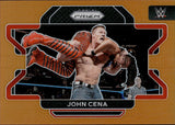 2022 John Cena Panini Prizm WWE ORANGE 82/99 #45 Hustle Loyalty Respect