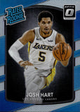 2017-18 Josh Hart Donruss Optic HOLO SILVER RATED ROOKIE RC #171 Los Angeles Lakers