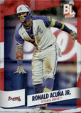 2024 Ronald Acuna Jr. Topps Big League SUPER RARE RED FOIL #277 Atlanta Braves