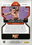 2022 Carmelo Hayes Panini Prizm WWE ROOKIE BLUE 032/199 RC #162 NXT