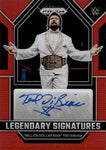 2023 "Million Dollar Man" Ted DiBiase Panini Prizm WWE RED LEGENDARY SIGNATURES AUTO 18/99 AUTOGRAPH #LS-MDM WWE Legend