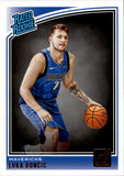 2018-19 Luka Dončić Panini Donruss RATED ROOKIE RC #177 Dallas Mavericks