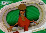 2025 Emperor Kuzco Topps Chrome Disney GREEN REFRACTOR 82/99 #25 The Emperor's New Groove