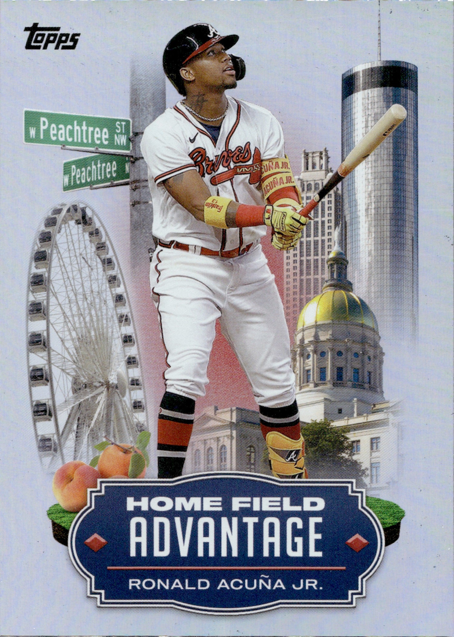 Ronald Acuna Jr topps home outlet field advantage