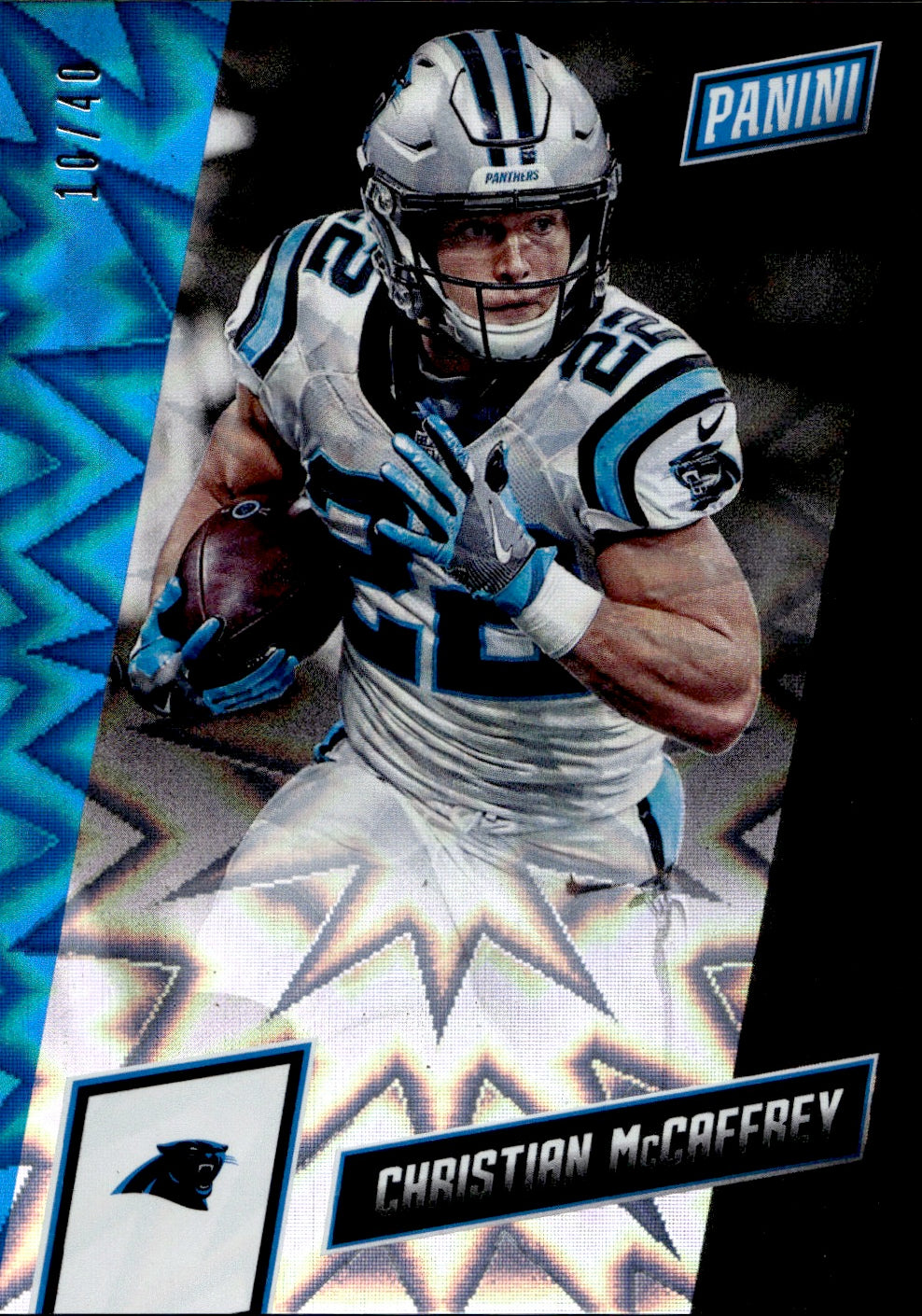 Christian McCaffery Select 2024 Orange Rookie #22/49