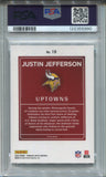 2024 Justin Jefferson Donruss Optic SP UPTOWNS PSA 9 #19 Minnesota Vikings 5980