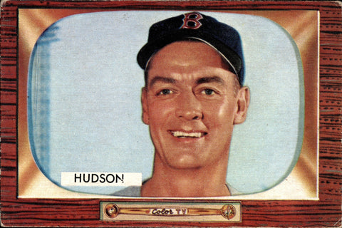 1955 Sid Hudson Bowman #318 Boston Red Sox BV $25