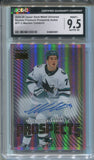 2024-25 Macklin Celebrini Upper Deck Metal Universe SKYBOX PREMIUM PROSPECT ROOKIE AUTO AUTOGRAPH RC CGC 9.5 #PP-2 San Jose Sharks 3001